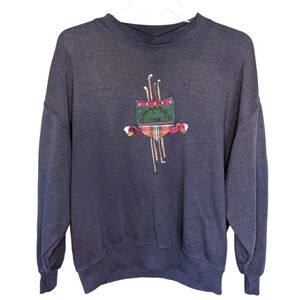 Vintage Trader Bay International Tour Golf Crewneck Sweater Mens XL